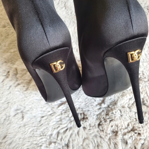 Dolce & Gabbana Satin Boots MSRP $1595 - Picture 11 of 16